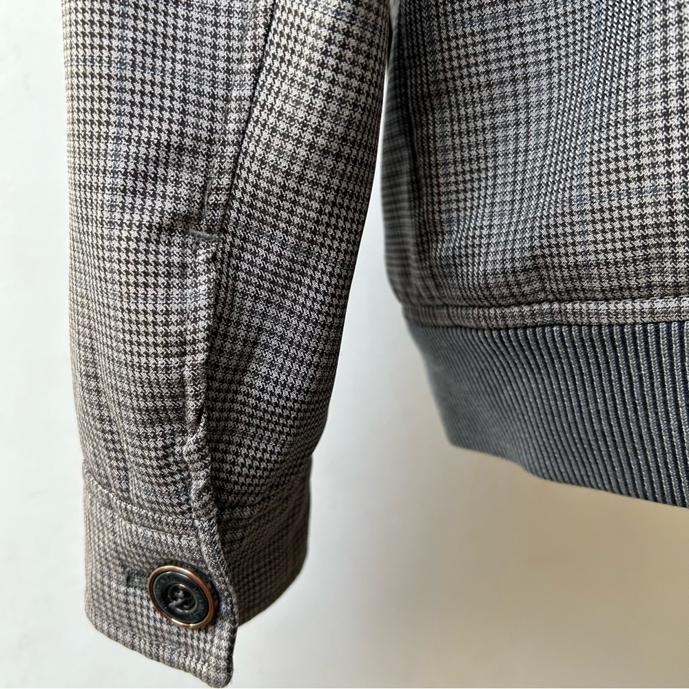 Houndstooth Bomber Jacket - Picture 6 of 15
